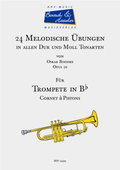 24 Melodische Übungen für Trompete, Op. 20 