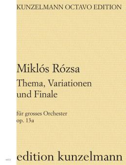 Thema, Variationen und Finale op. 13a 