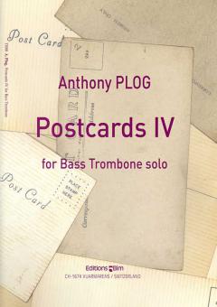 Postcards IV for bass trombone Standard