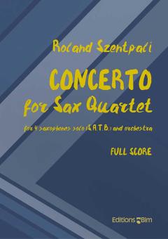 Concerto for Sax Quartet Standard