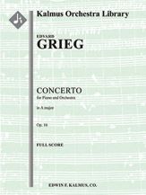 Concerto for Piano in A minor, Op. 16 