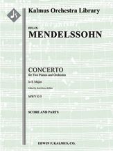 Konzert für 2 Klaviere und Orchester 