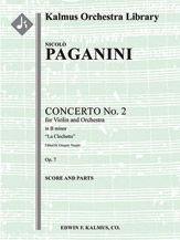 Concerto for Violin No. 2 (La Clochette) 