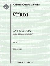 La Traviata, Act I, Brindisi 