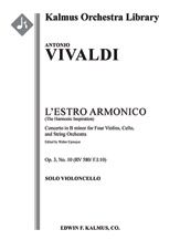 L'Estro Armonico, Op. 3, No. 10 