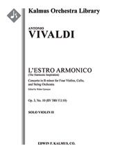 L'Estro Armonico, Op. 3, No. 10 