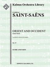 Orient and Occident March, Op. 25 