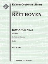 Romanze für Violine und Orchester 
