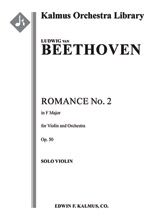 Romanze für Violine und Orchester 