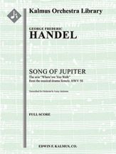 Song of Jupiter (Where'ere You Walk) 