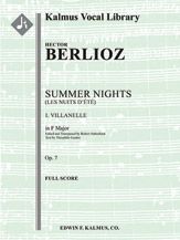 Les Nuits d'été (Summer Nights), Op. 7 No. 1 