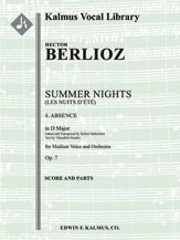 Les Nuits d'été (Summer Nights), Op. 7 No. 4 