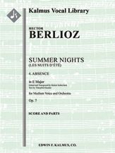 Les Nuits d'été (Summer Nights), Op. 7 No. 4 