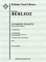Les Nuits d'été (Summer Nights), Op. 7 No. 5 