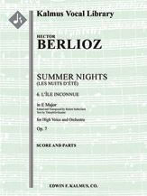 Les Nuits d'été (Summer Nights), Op. 7 No. 6 