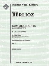 Les Nuits d'été (Summer Nights), Op. 7 No. 6 