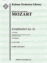 Symphony No. 25 in G minor, K. 183/173dB 