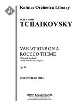 Rokoko-Variationen op. 33 (original) 
