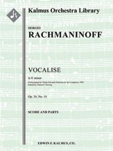 Vocalise, Op. 34, No. 14 in E minor 