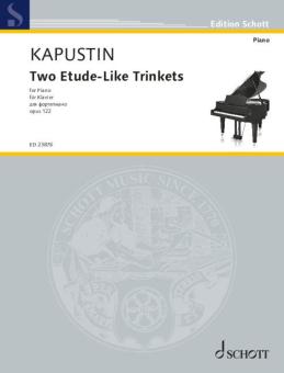 Two Etude-Like Trinkets op. 122 Standard