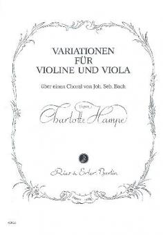 Variations for Violin and Viola 