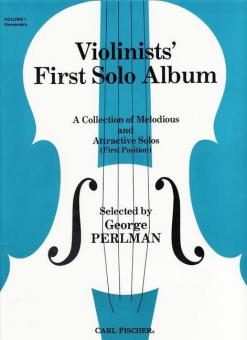 Violinists First Solo Album Vol. 1 