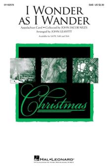 I Wonder as I Wander 