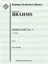 Serenade No. 1 in D (Op. 11) 