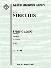 Spring Song, Op. 16 (Vaersaeng) 