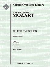 3 Marches (K. 408) 