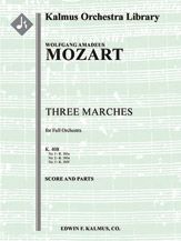 3 Marches (K. 408) 