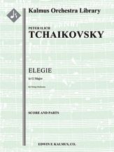 Elegie in G Major 