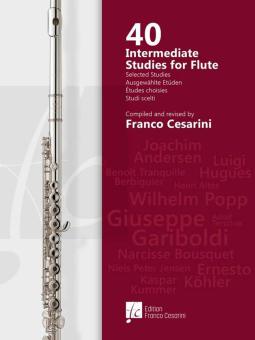 40 Intermediate Studies for Flute 
