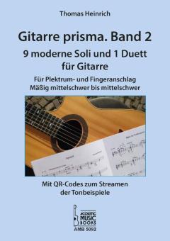 Gitarre prisma  2 - 9 moderne Soli und 1 Duett für Gitarre 