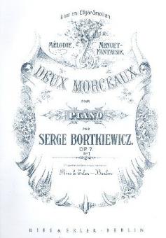 2 Morceaux op. 7 Nr. 1 