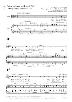 O for a closer walk with God 