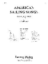 American Sailing Songs 