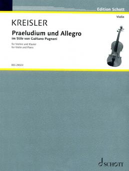 Praeludium und Allegro Standard