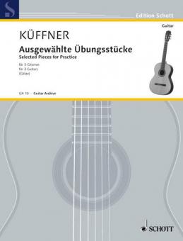 Ausgewählte Übungsstücke für 3 Gitarren Standard