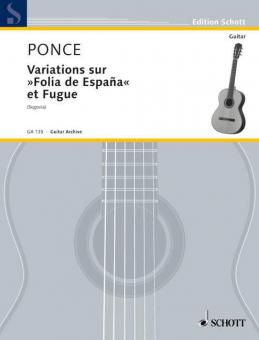 Variations sur Folia de España et Fugue Standard