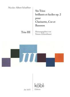 6 Trios brillants et faciles op.2 