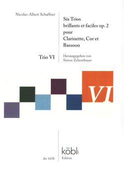 6 Trios brillants et faciles op.2 