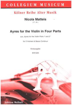 Ayres for the Violin in Four Parts 