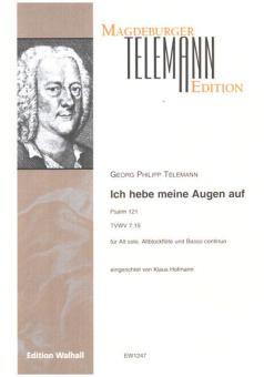 Ich hebe meine Augen auf TVWV7:15 