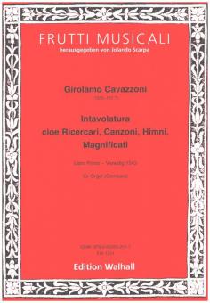 Intavolatura cioe Ricercari, Canzoni, Himni, Magnificati Libro Primo 