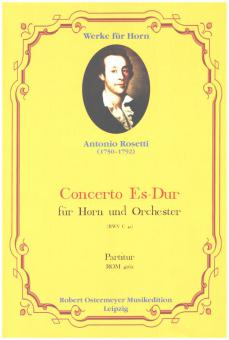 Konzert Es-Dur RWV C 42 
