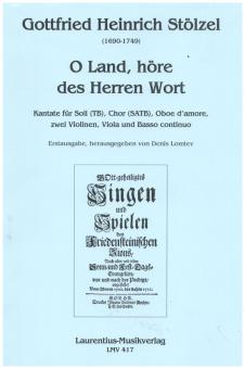 O Land, höre des Herren Wort 