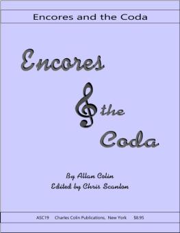 Encores and the Coda 