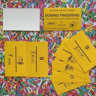 Domino Fingering Violin 