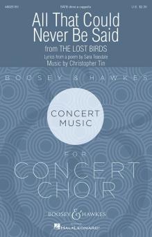 All That Could Never Be Said 